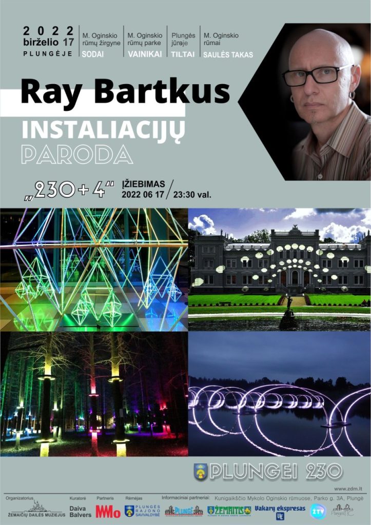 2022-06-17 Ray Bartkaus instaliacijos Oginskio rūmuose